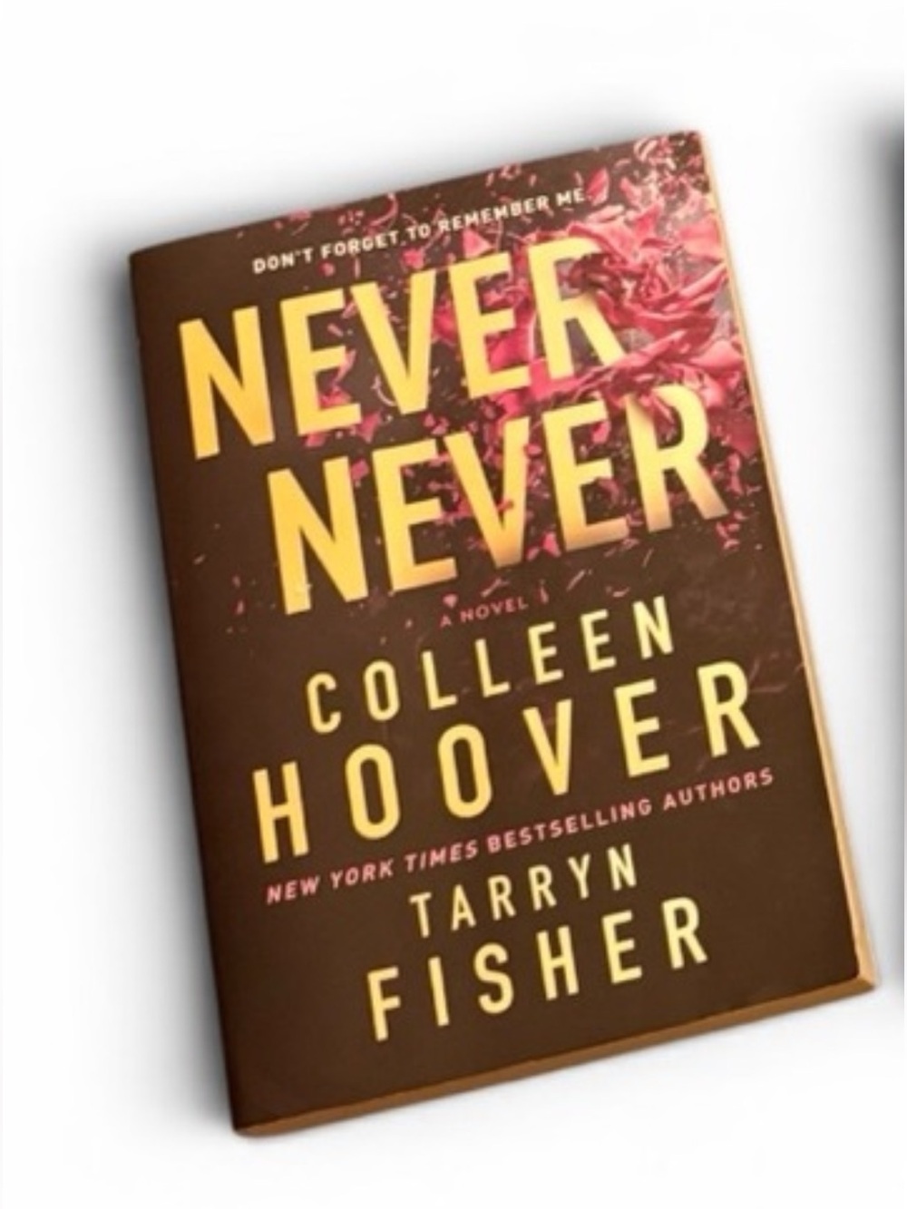 3/$20 Never Never Colleen Hoover Tarryn Fisher Paperback BookTok Contemp fiction